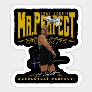 Mr. Perfect Absolutely Perfect Sticker